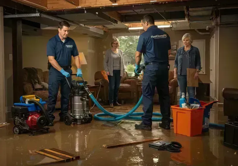 Basement Water Extraction and Removal Techniques process in Clare, MI